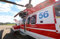 ГСЧС получила шестой вертолет в рамках соглашения с Францией