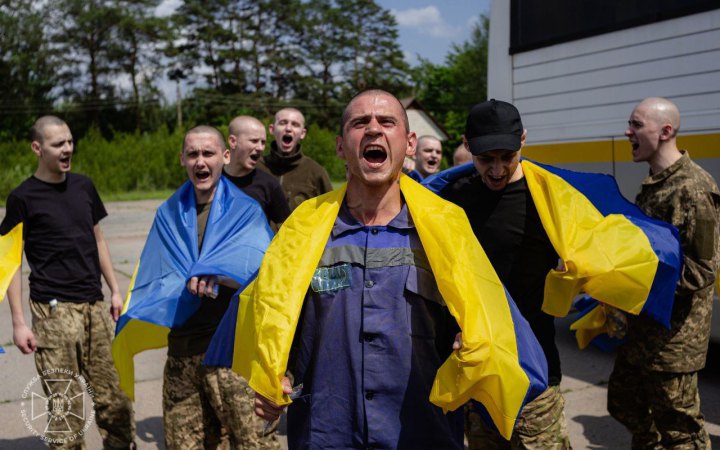 СБУ показала ексклюзивні кадри обміну військовополонених