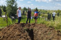 На Харківщині ексгумували вбитого внаслідок російської агресії чоловіка