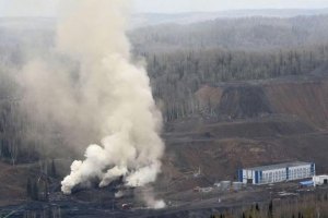На Львовщине горит шахта, есть пострадавшие