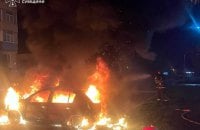 Росіяни обстріляли Суми безпілотниками, є постраждалі