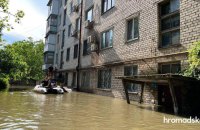 На Херсонщині фіксують спад води, але ситуацію ускладнять сильні дощі, - ОВА