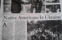 ​Встречу Януковича с индейцами разрекламировали в "Washington times"