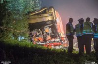 МИД сообщил о 37 госпитализированных и троих погибших в результате аварии автобуса в Польше