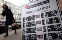 Курс долара знизився до 15,33 гривні