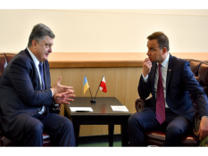 Порошенко обсудил с Дудой реформы и Донбасс