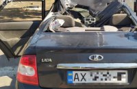 На Харківщині російський FPV-дрон атакував цивільне авто