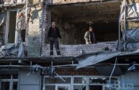 Снаряд боевиков попал в офис Авдеевского коксохима