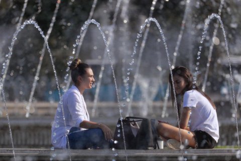 В первый день осени Киев установил температурный рекорд