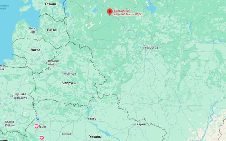 ЗМІ: навколо резиденції Путіна на Валдаї збудували сім нових веж із системами ППО “Панцир”