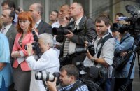 Журналистов опять не пустили к Тимошенко