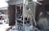 На киевском радиорынке взорвался киоск 