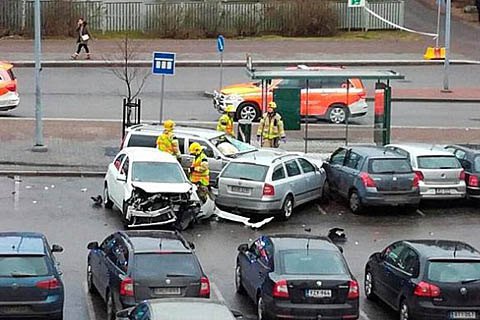 Полиция назвала умышленным наезд на пешеходов в центре Хельсинки 
