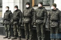 В Киеве Нацгвардия взяла под охрану инфекционное отделение больницы, где находятся пациенты с подозрением на COVID-19