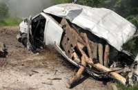 На Київщині водій підірвався на міні
