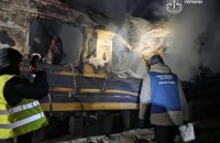 Зеленський засудив обстріл росіянами пасажирського потяга на Харківщині