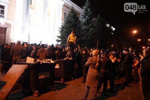В Одессе сепаратисты всю ночь блокировали УСБУ (Обновлено)