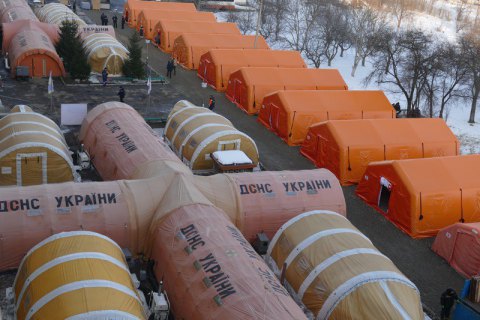 Мобильный госпиталь для больных ковидом в Богородчанах начали сворачивать