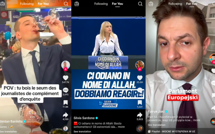 TikTok стає ключовим полем битви для ультраправих за молодих виборців у ЄС, − Politico