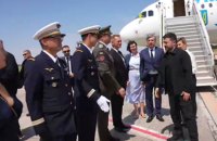 Зеленський прибув до Парижа на заходи Коаліції охочих