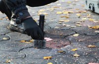 В Харькове взорвали ворота воинской части 