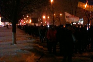 В Сумах облсовету не дали принять заявление о поддержке действий Януковича