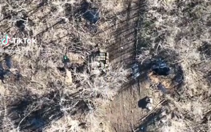 Бійці Тероборони показали, як знищили склад боєприпасів РФ