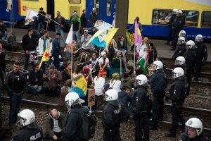 В Германии курды побились с чеченцами