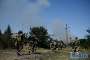 Силы АТО наступают возле Хрящеватого Луганской области, - СНБО