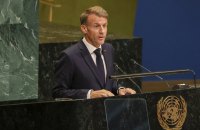 Макрон на Генасамблеї ООН закликав надати Україні більше ракет-перехоплювачів