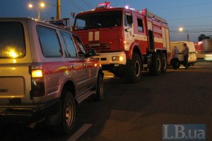 На Закарпатье ночью горел локомотив пассажирского поезда