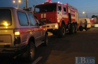 На Закарпатье ночью горел локомотив пассажирского поезда