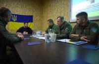 Зеленський відвідав Херсонщину, де провів нараду з військовим командуванням щодо ситуації на фронті