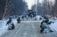 В Припяти провели совместные тактико-специальные учения для нацгвардейцев, спасателей и правоохранителей 