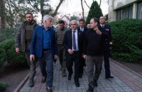 Президент Чехії побував в Одесі, під час візиту Росія атакувала місто "шахедами"
