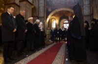 Главы церквей провели молебен за защитников Украины в Софийском соборе