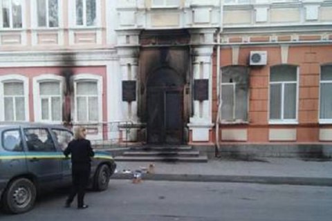 В Мелитополе ночью пытались поджечь горсовет