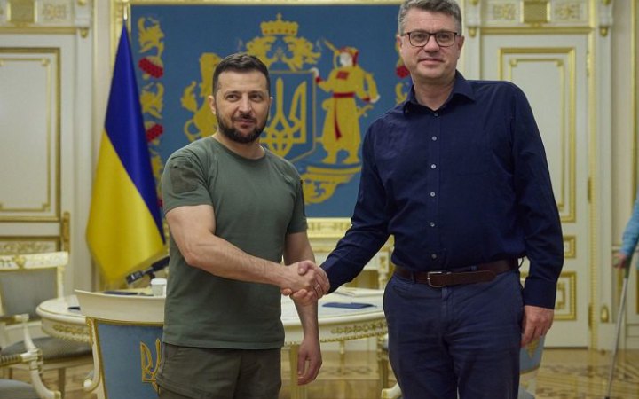 Володимир Зеленський зустрівся із главою МЗС Естонії