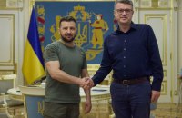 Володимир Зеленський зустрівся із главою МЗС Естонії