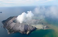 В Новой Зеландии началось извержение вулкана