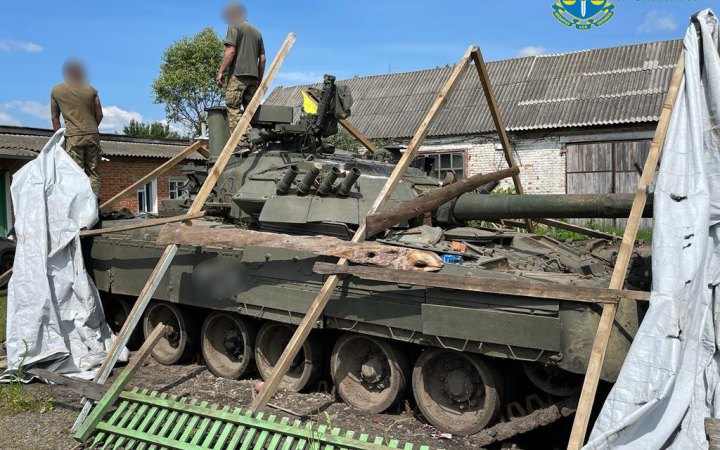 На потреби ЗСУ передали російський танк, із якого окупанти обстріляли лікарню на Сумщині