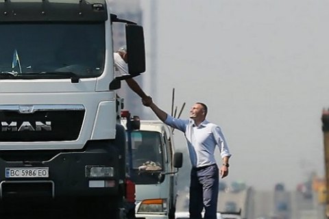 Кличко опубликовал видео, как изменился Киев в течение 2017