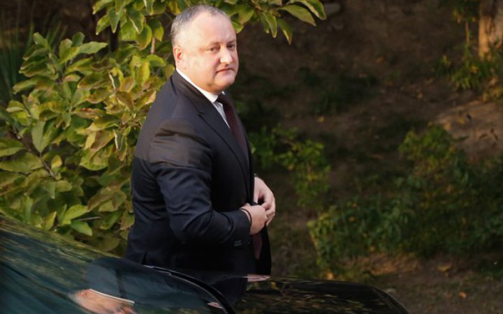 Проти експрезидента Молдови Додона антикорупційна прокуратура висунула обвинувачення
