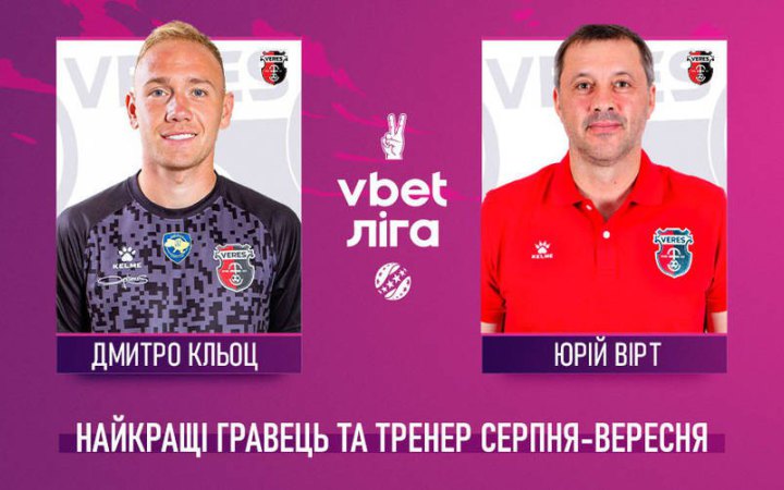 УПЛ назвала найкращих гравця та тренера вересня-серпня