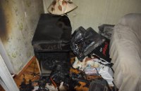 В Одесі через коротке замикання телевізора ледь не згоріла квартира