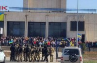 Оккупанты разогнали мирный митинг в Энергодаре. Есть пострадавшие, в городе слышны взрывы