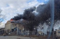 Росіяни завдали повторного удару по Куп'янську, пошкоджена адмінбудівля