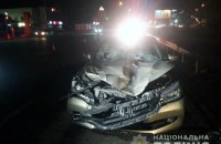 Двое мужчин погибли под колесами автомобиля на Кольцевой дороге в Киеве
