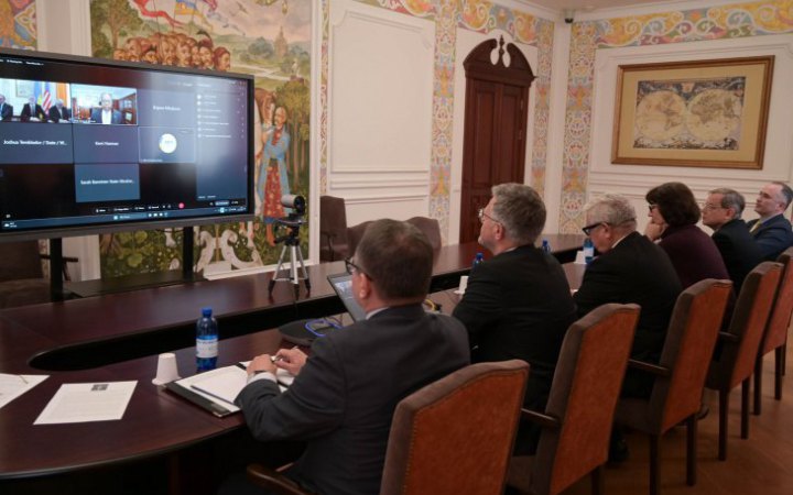 Заступник голови МЗС Андрій Мельник провів переговори зі своїм американським колегою