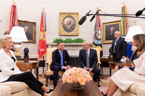 Дуда и Трамп подписали декларацию о расширении американского военного контингента в Польше